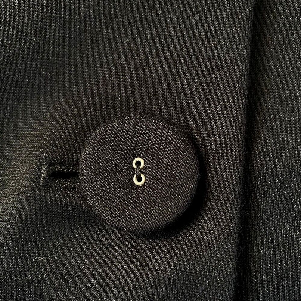 Sandro Sportswear Double Breasted Blazer Womens Size L Black 3/4 Cuffed Sleeves - Picture 9 of 16